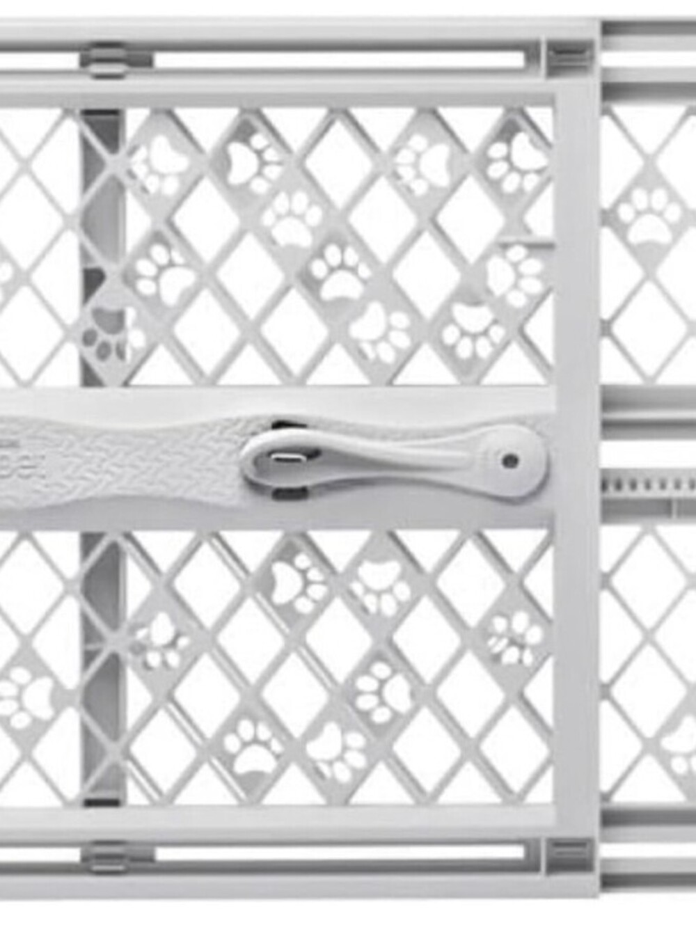 Portable Baby/Pet Gate: 26-40" Wide Expandable-Gray